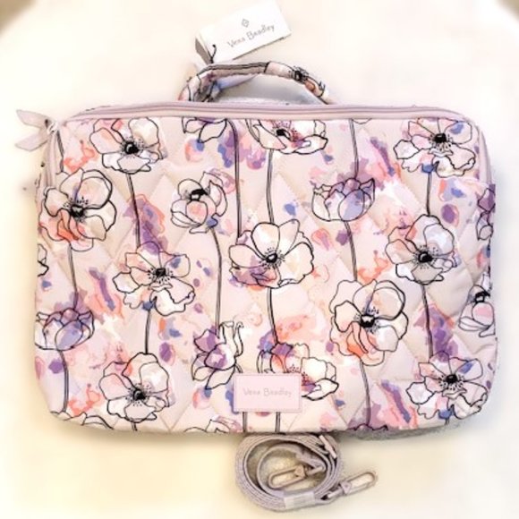 Vera Bradley Ultralight Laptop Workstation Crossbody - NWT - Picture 4 of 8